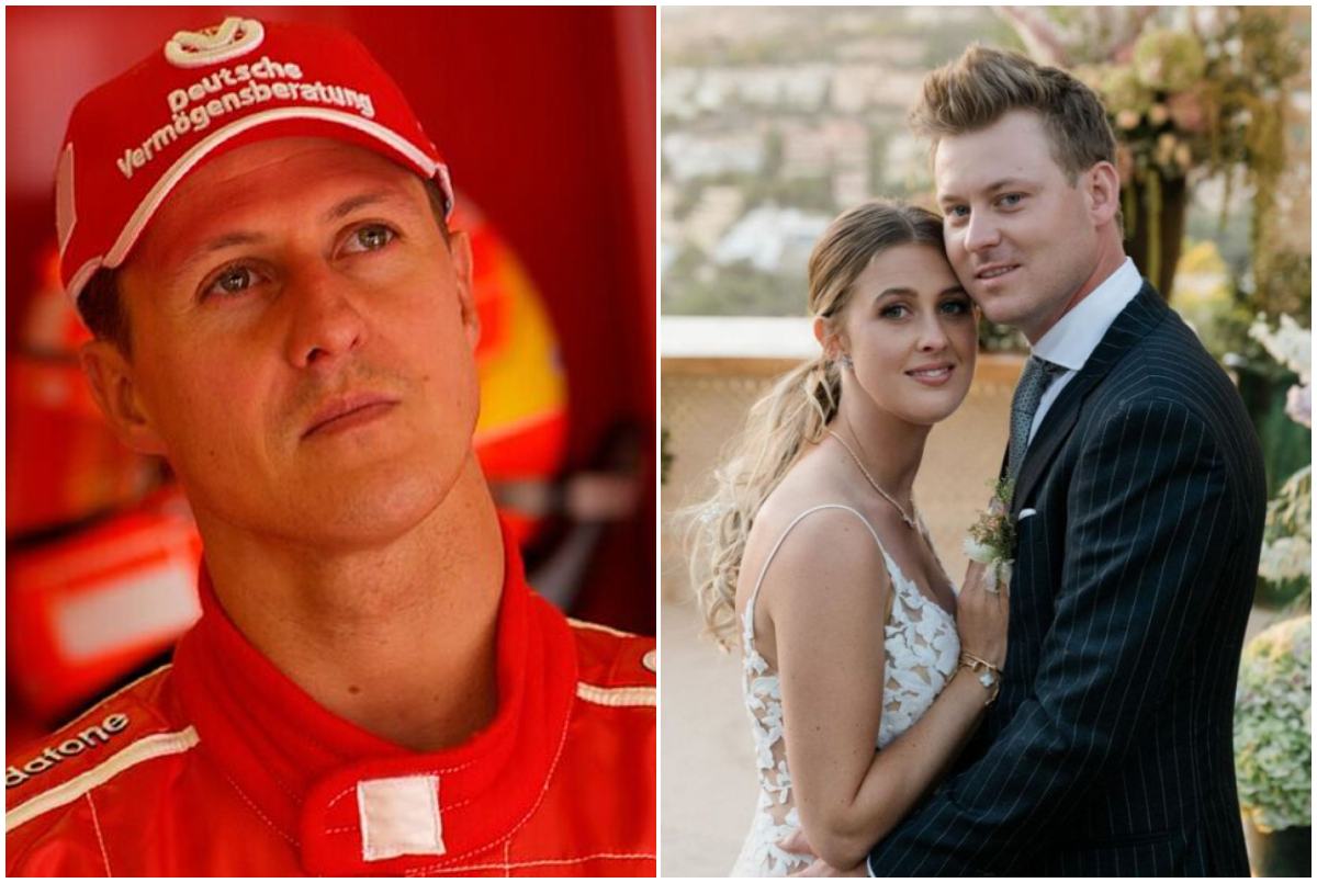 Fiica lui Michael Schumacher s-a casatorit. Ce a precizat pe invitatia de la nunta